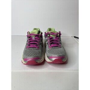 Asics GT 1000 Running Shoes Womens US 10 Silver‎ Pink Running Shoes T5B5N 2A